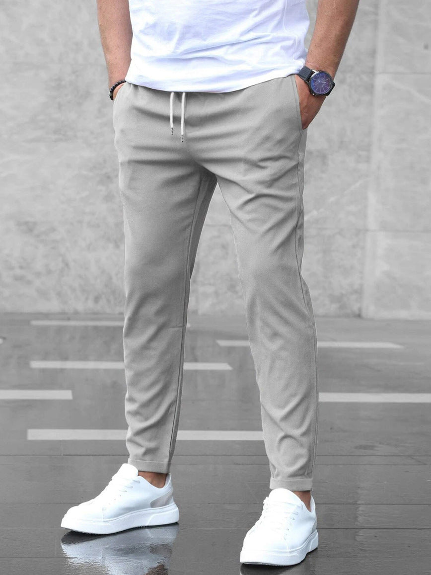 Men's Casual Drawstring Trousers