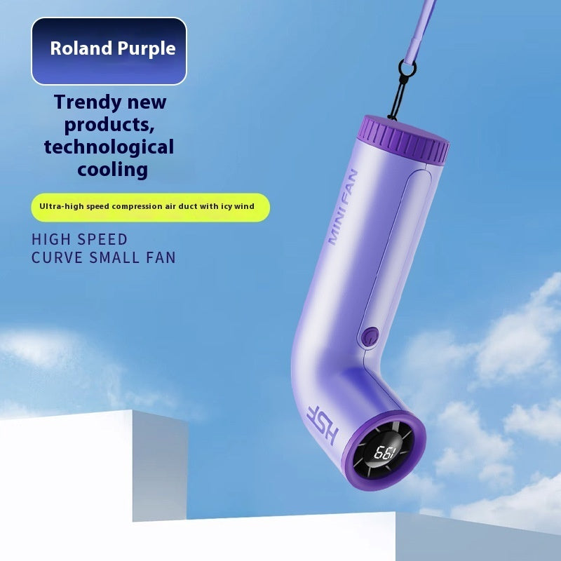 High-Speed Digital Portable Fan