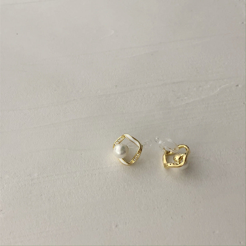 Women Mango Pearl Earrings