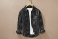 Men’s Jacquard Denim Shirt