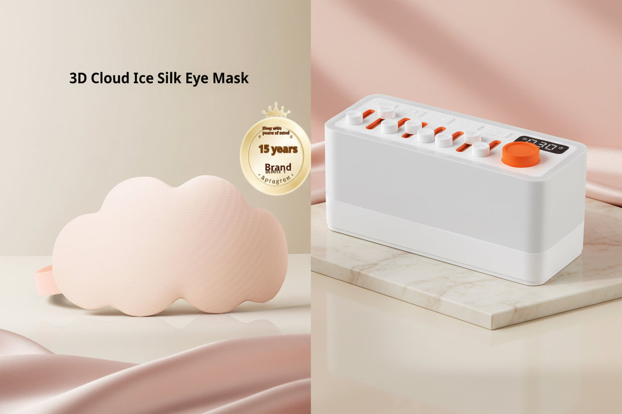 White Noise Sleep Sound Machine Seven-Colour Night Light