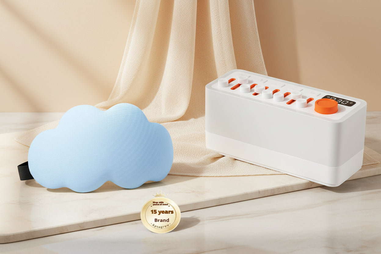 White Noise Sleep Sound Machine Seven-Colour Night Light