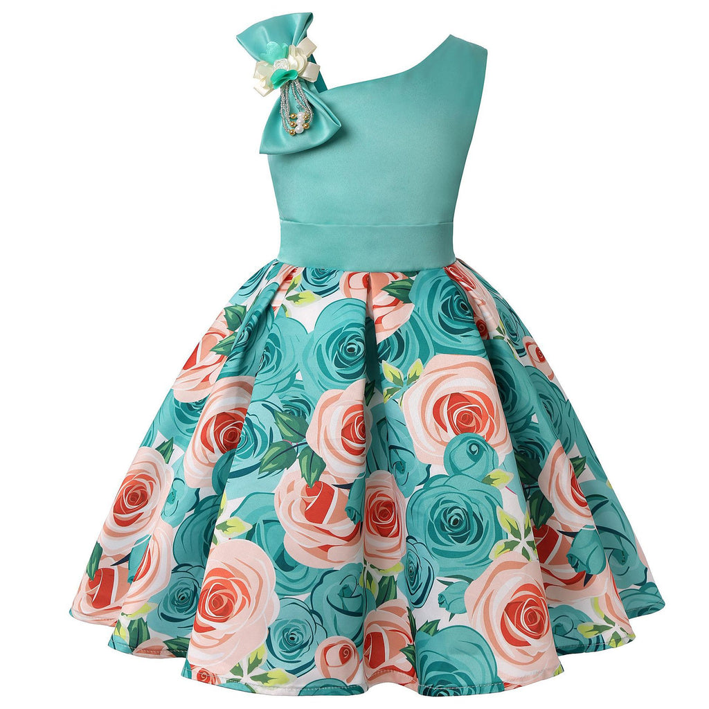 Girls Rose Dress
