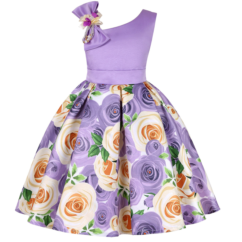 Girls Rose Dress