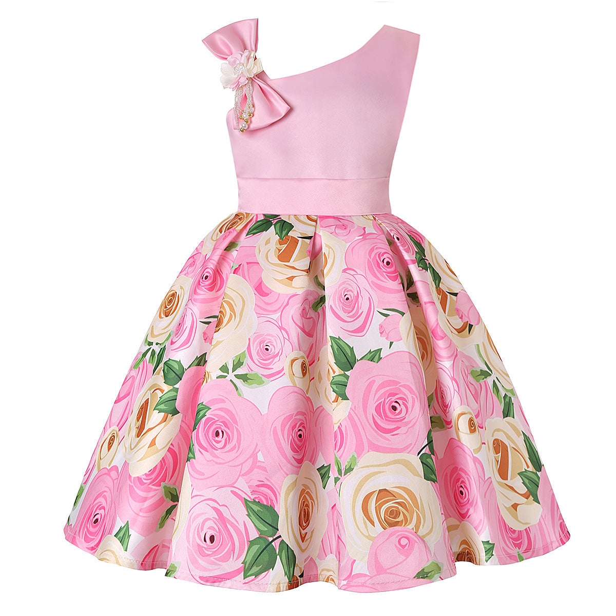Girls Rose Dress