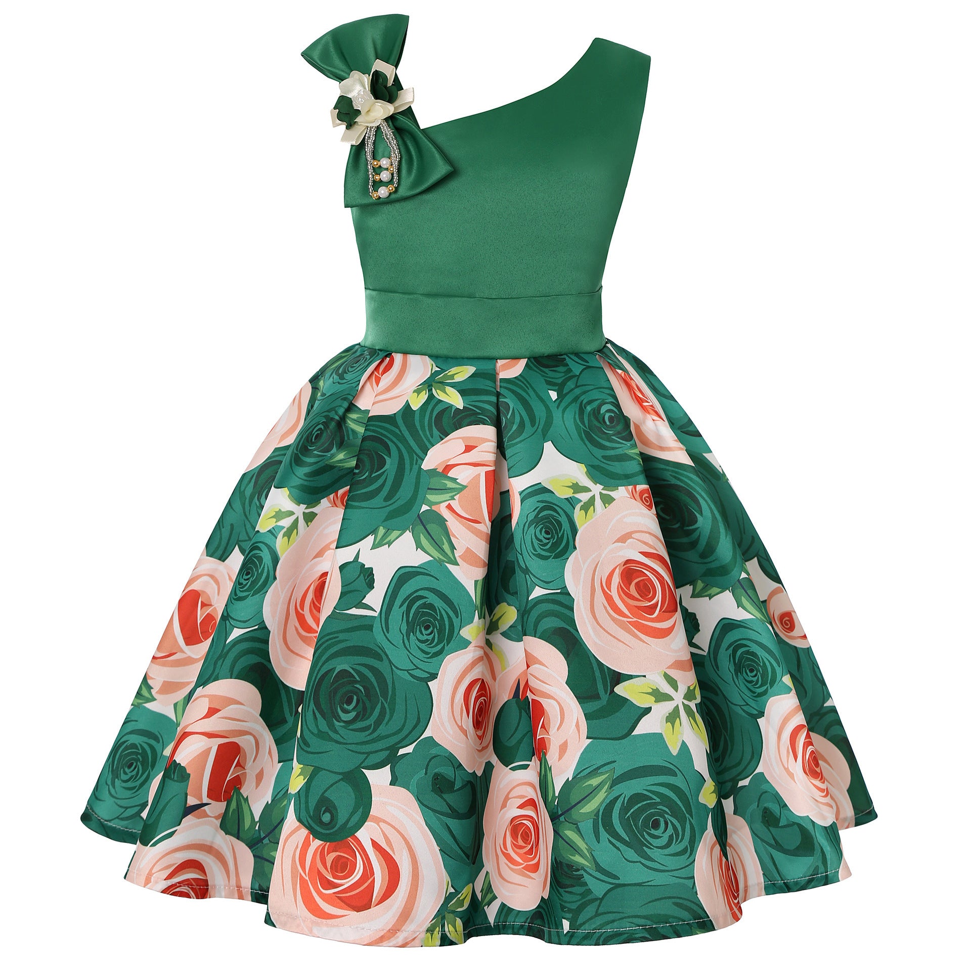 Girls Rose Dress