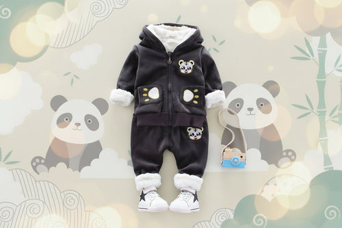 Golden mink plush winter clothing