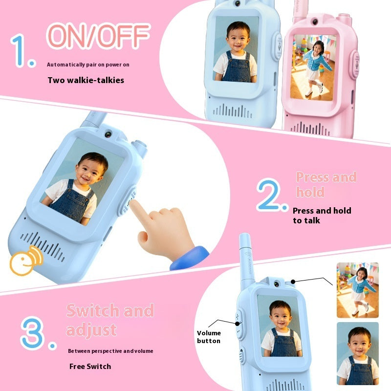 Mini Video Wireless Walkie Talkies