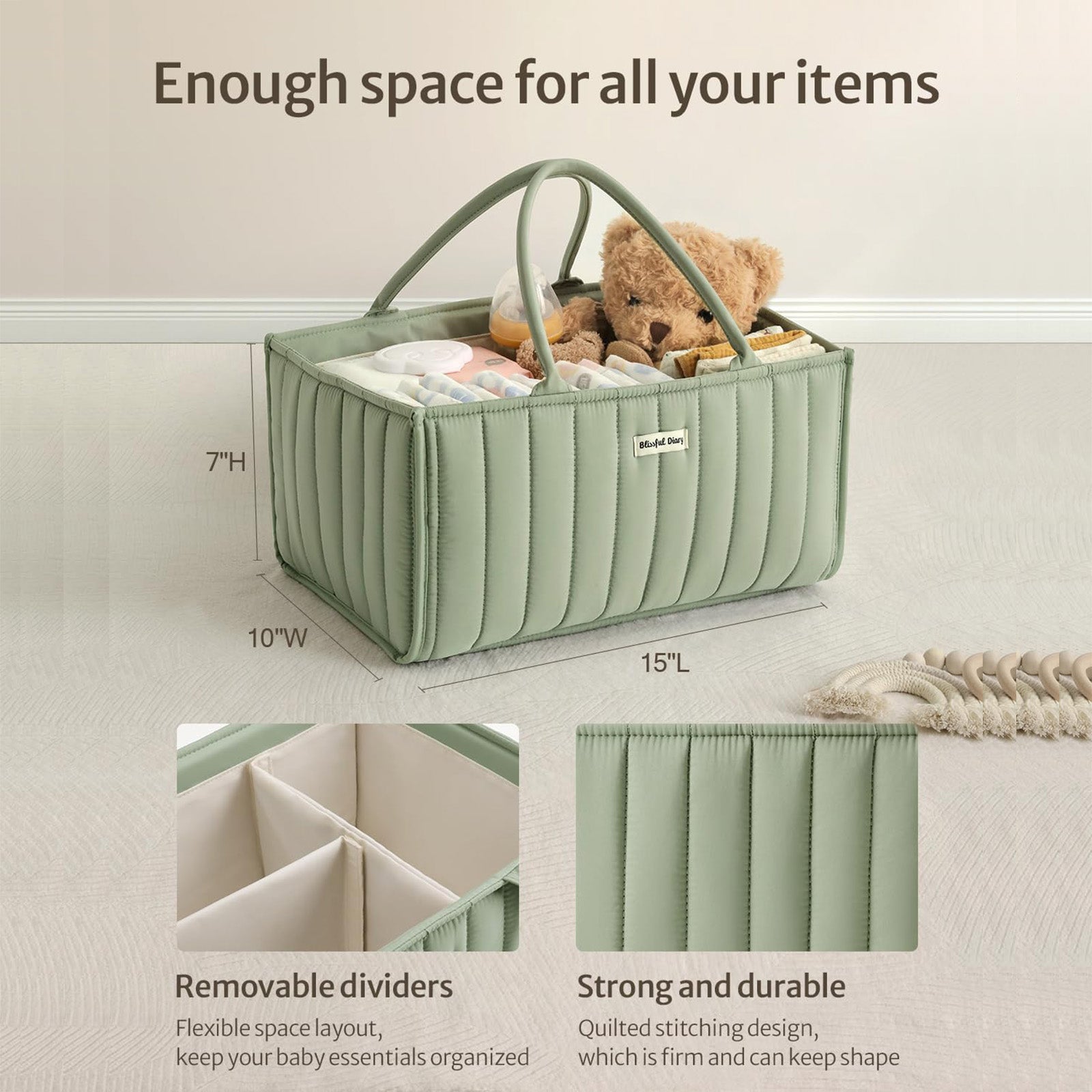 Baby Diaper Caddy Organiser