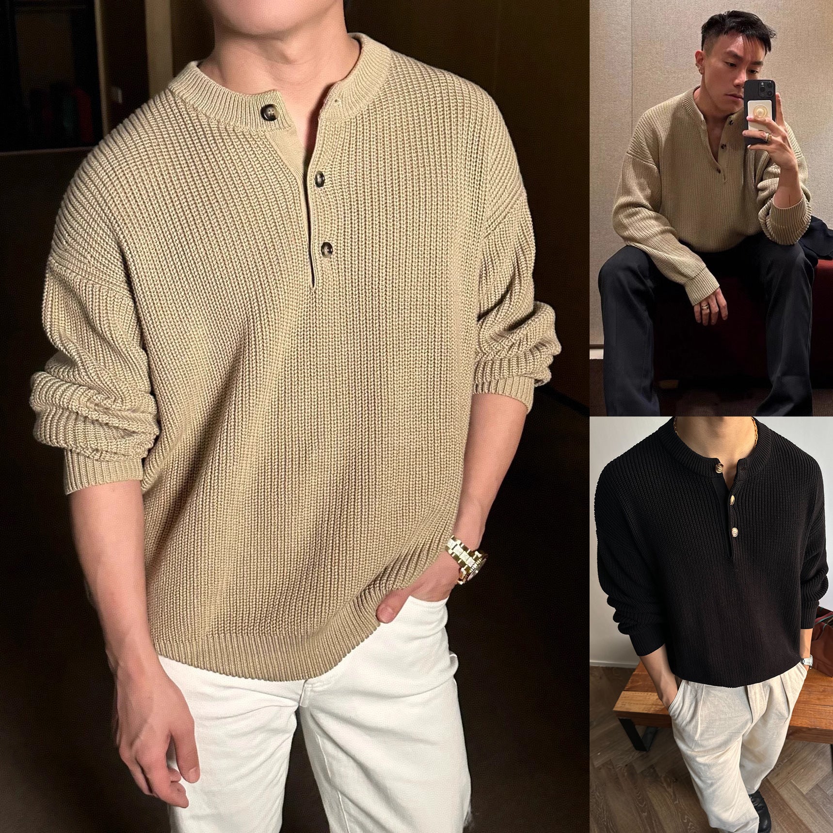 Men’s Sweater Knitted