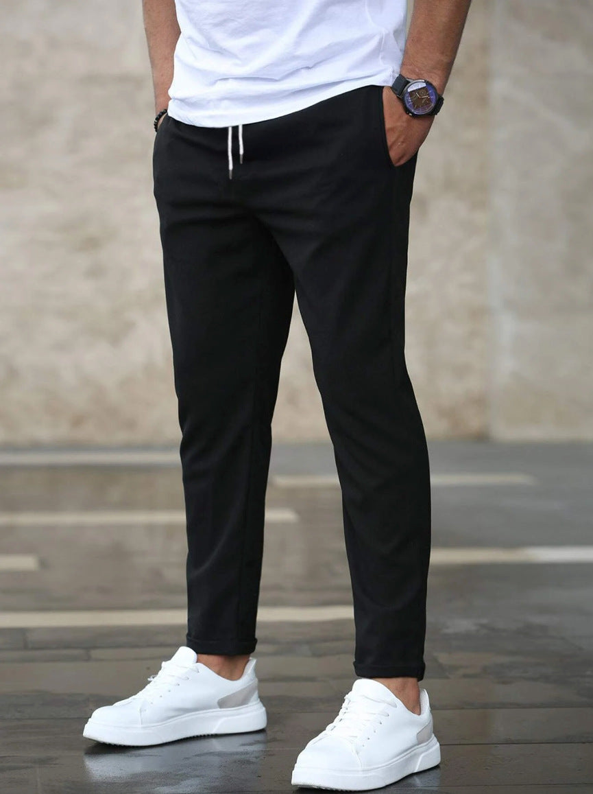 Men's Casual Drawstring Trousers