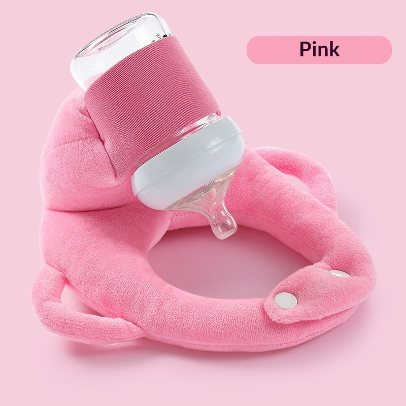 Infants Bottle Holder And Multi-functional Pillow
