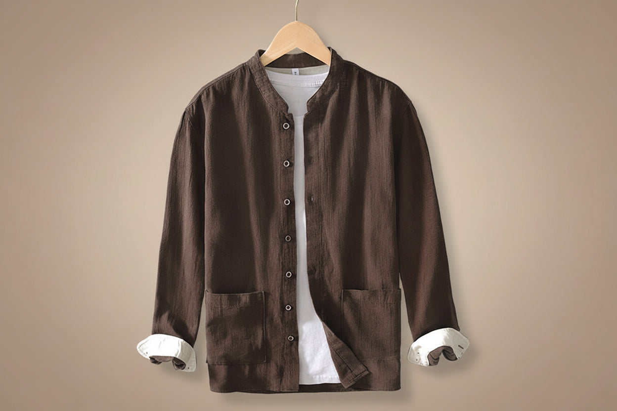 Men’s Linen Casual Shirt