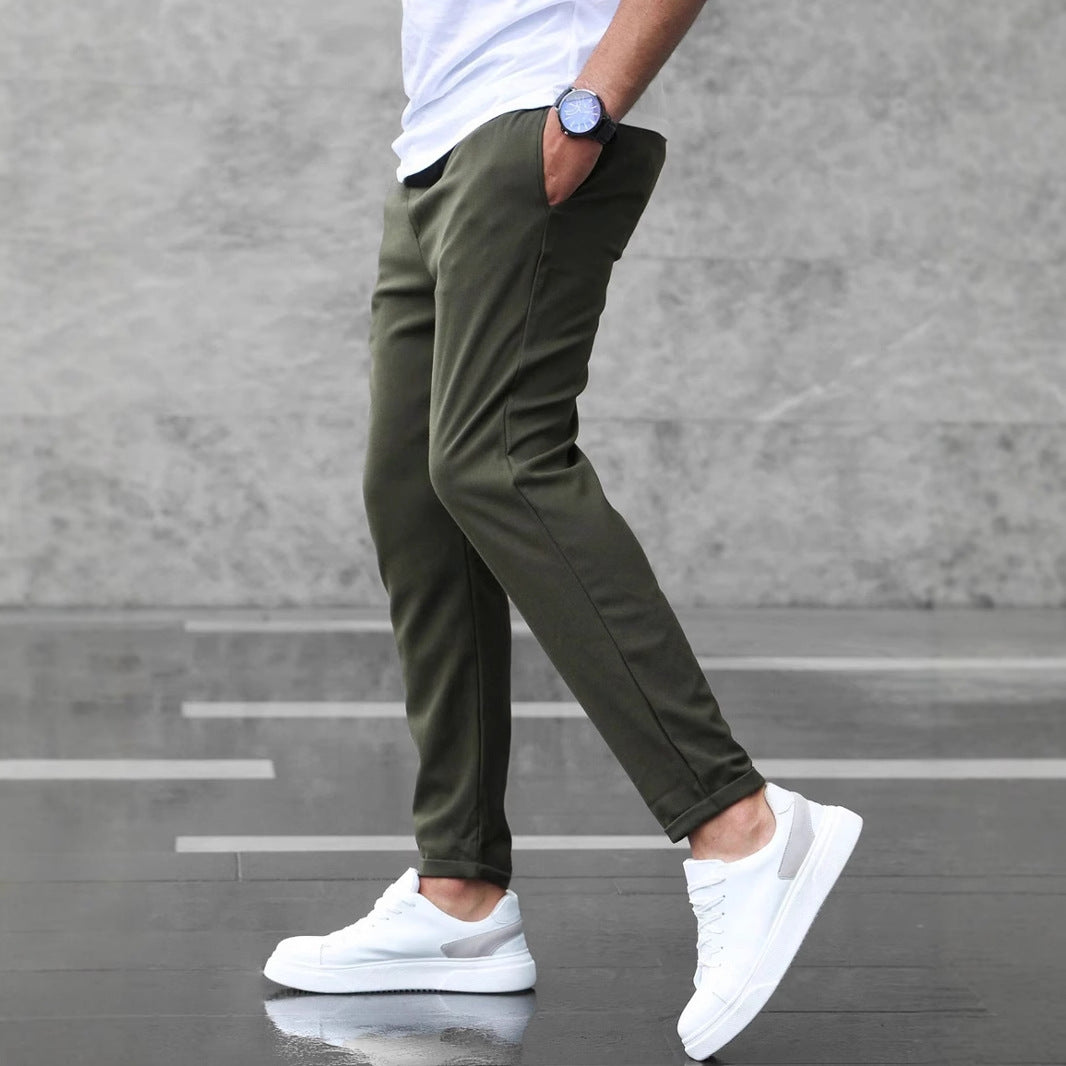Men's Casual Drawstring Trousers