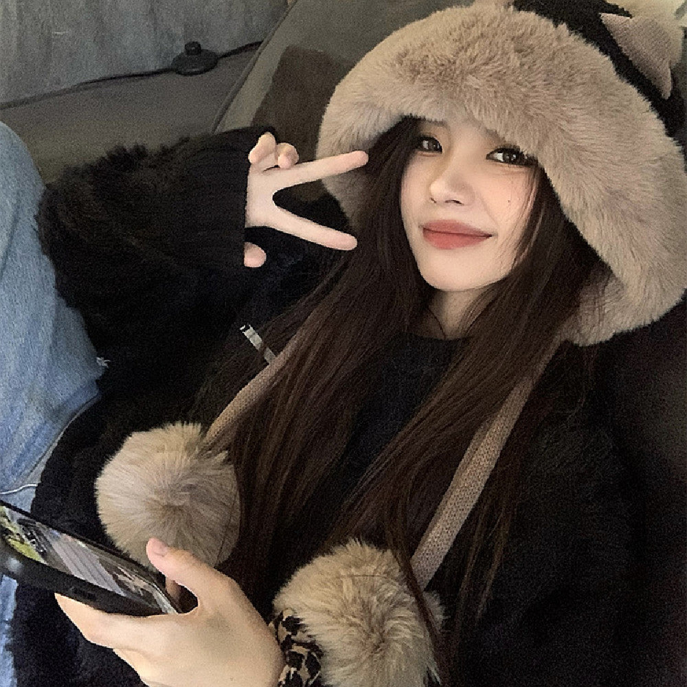 K‑Style Bunny Bonnet