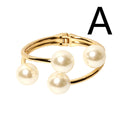 Women Double Pearl Bracelet