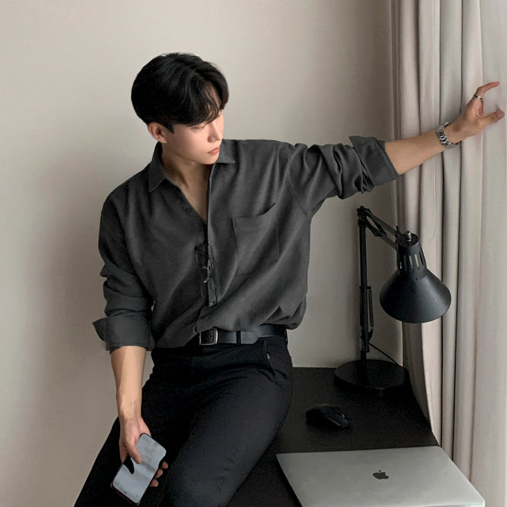 Men's Loose Non-ironing Shirt