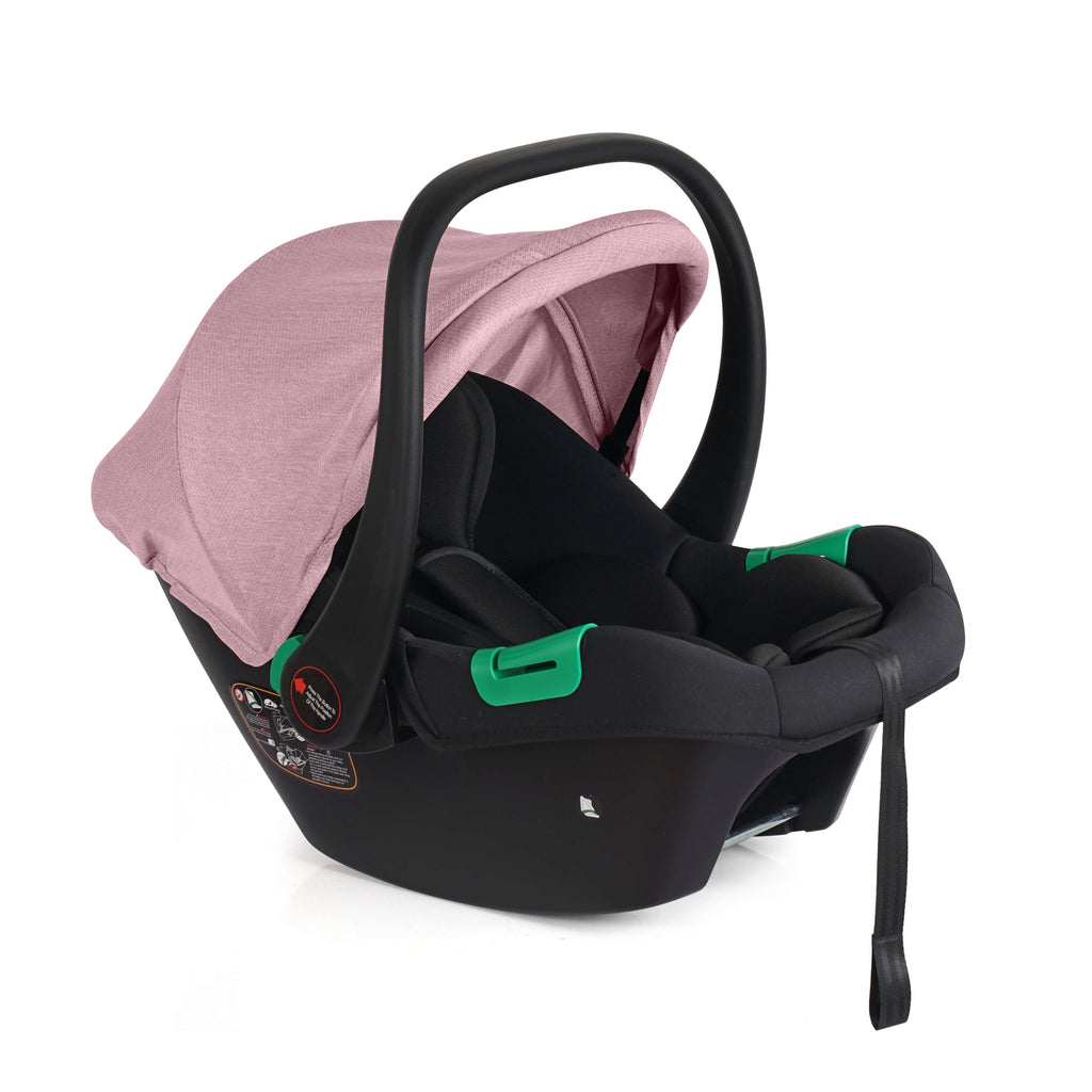 For Your Little One Cruise 3 In 1 Travel System With Car Seat - Blush Rose (Free Cupholder And Seat Liner Included!)