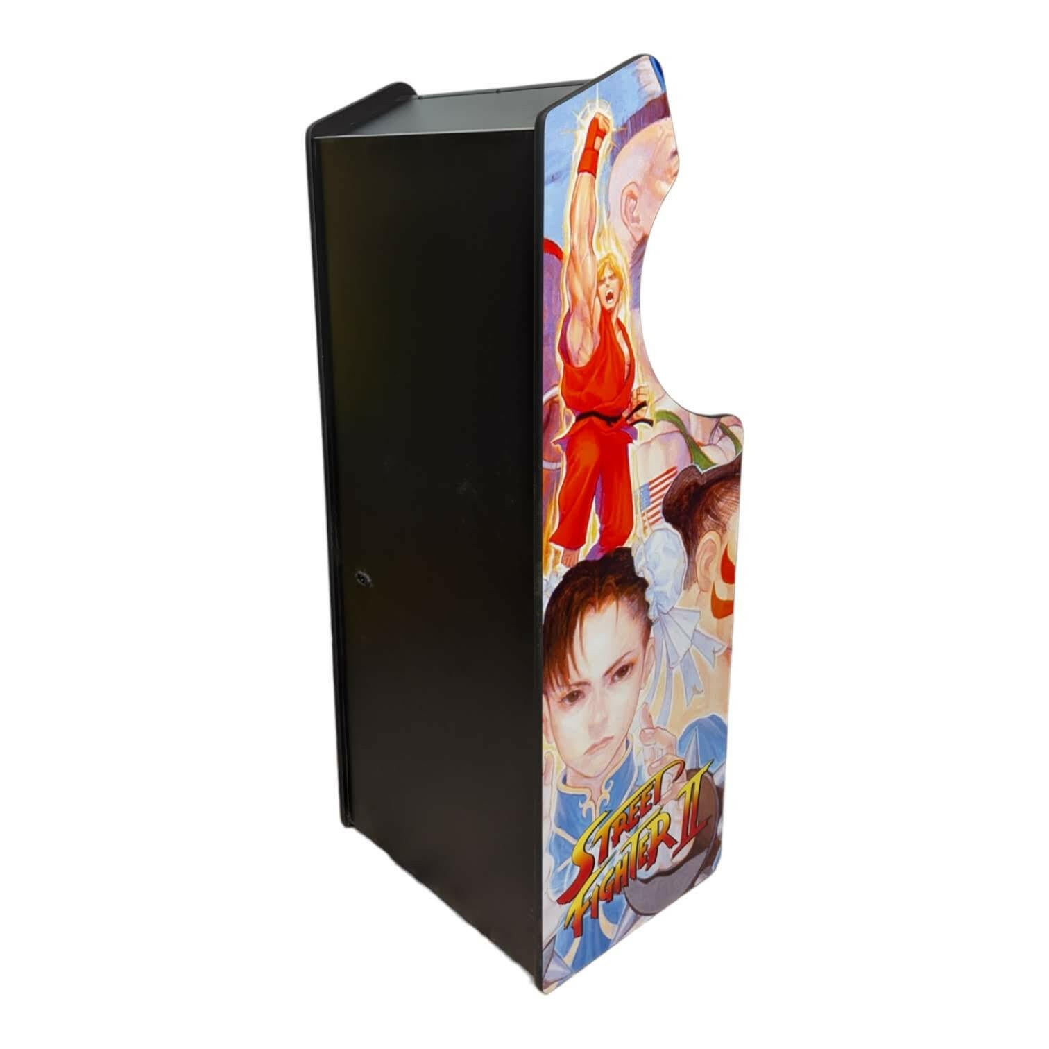 Deluxe 24" Home Arcade Cabinet | Street Fighter Theme | Up to 10,000 Games