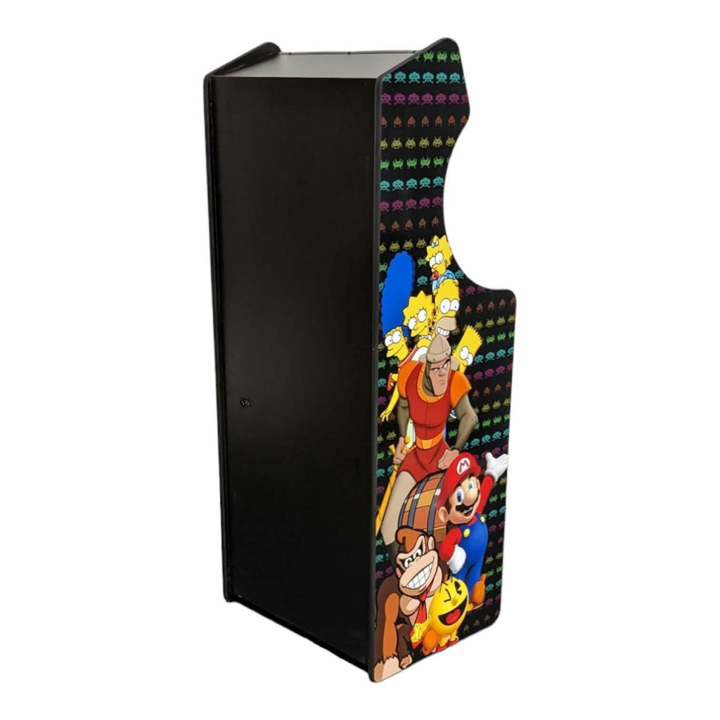 Deluxe 24" Home Arcade Cabinet | 80s Theme | Up to 10,000 Games