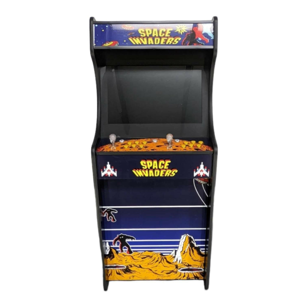 Deluxe 24" Home Arcade Cabinet | Space Invaders Theme | Up to 10,000 Games