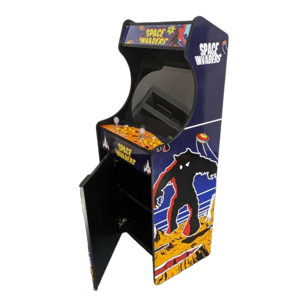 Deluxe 24" Home Arcade Cabinet | Space Invaders Theme | Up to 10,000 Games