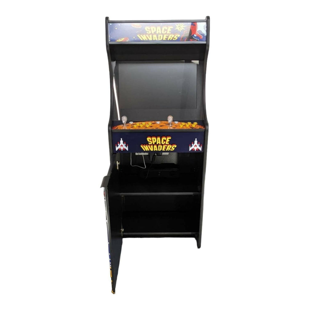 Deluxe 24" Home Arcade Cabinet | Space Invaders Theme | Up to 10,000 Games