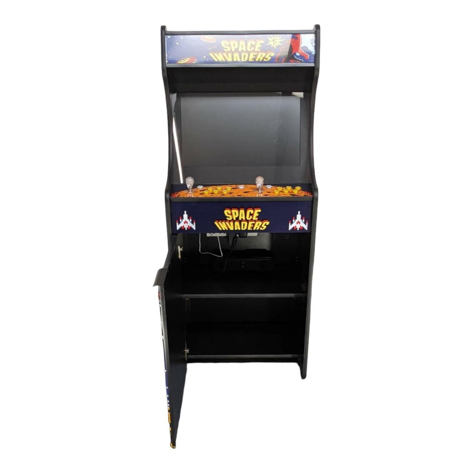 Deluxe 24" Home Arcade Cabinet | Space Invaders Theme | Up to 10,000 Games