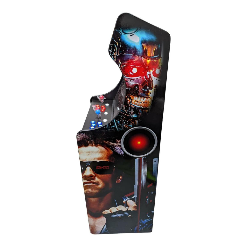 Deluxe 24" Home Arcade Cabinet | Terminator Theme | Up to 10,000 Games