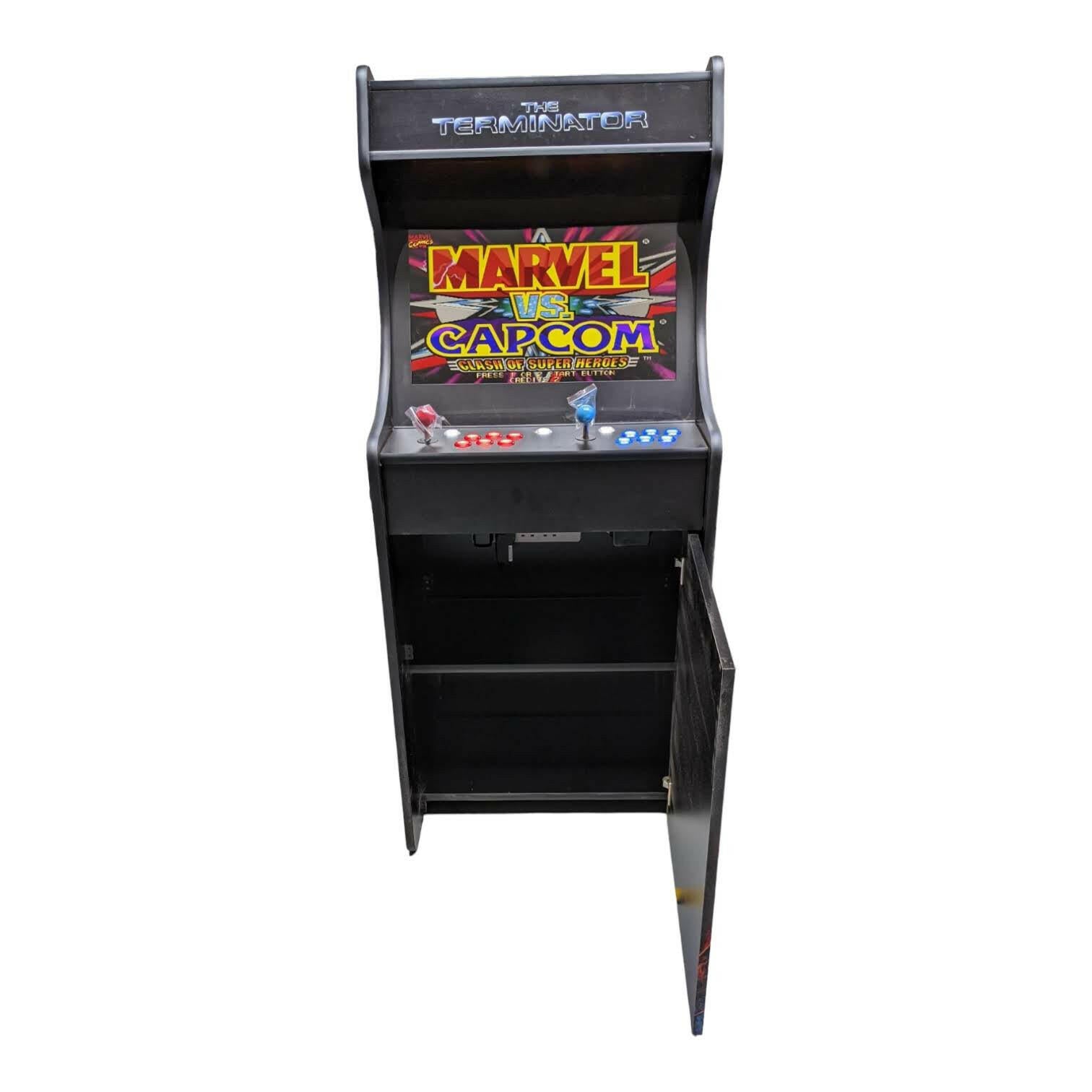 Deluxe 24" Home Arcade Cabinet | Terminator Theme | Up to 10,000 Games