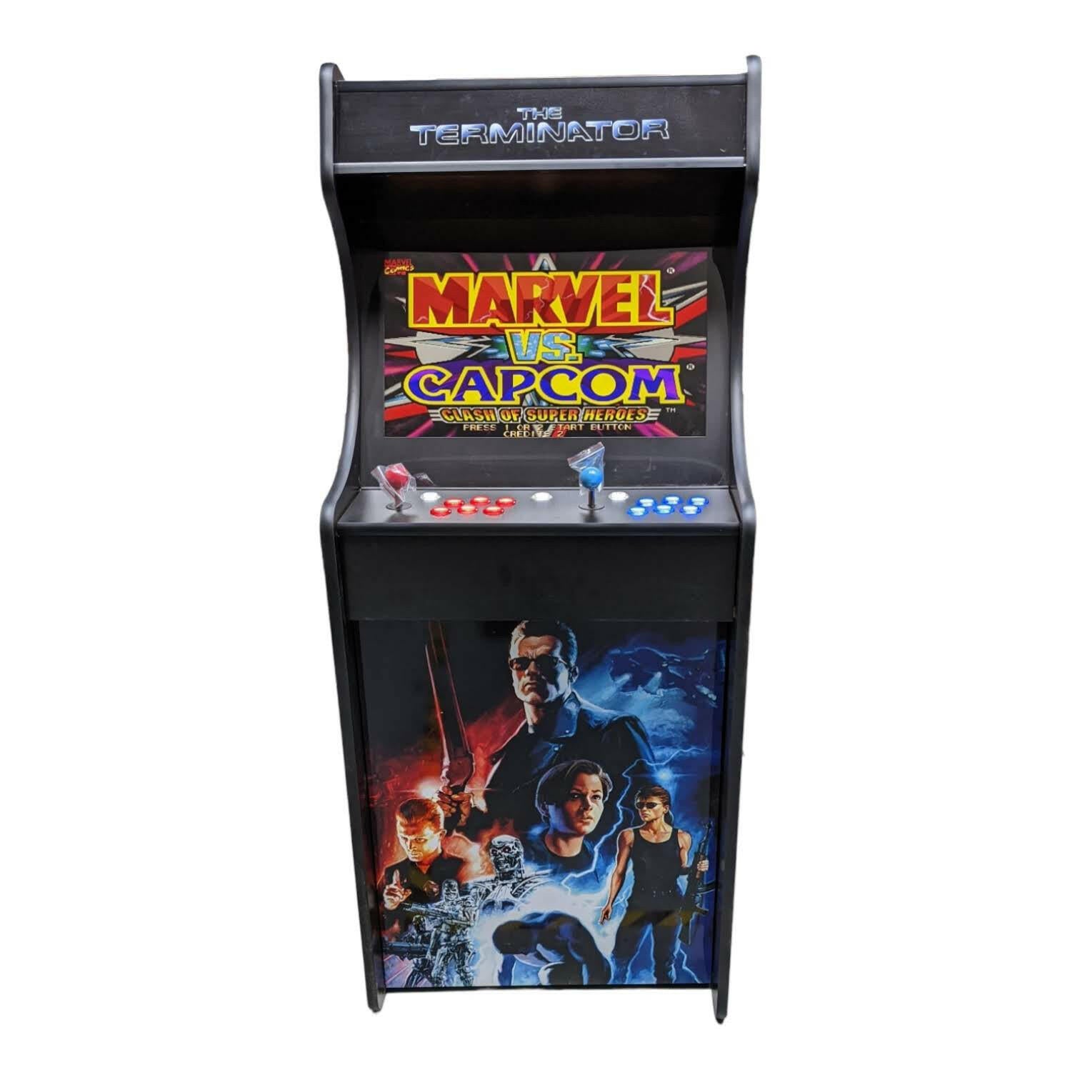 Deluxe 24" Home Arcade Cabinet | Terminator Theme | Up to 10,000 Games