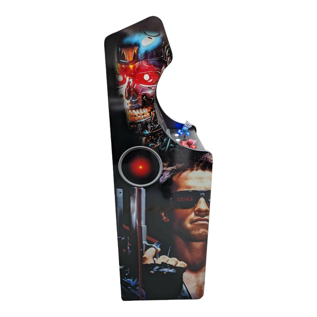 Deluxe 24" Home Arcade Cabinet | Terminator Theme | Up to 10,000 Games