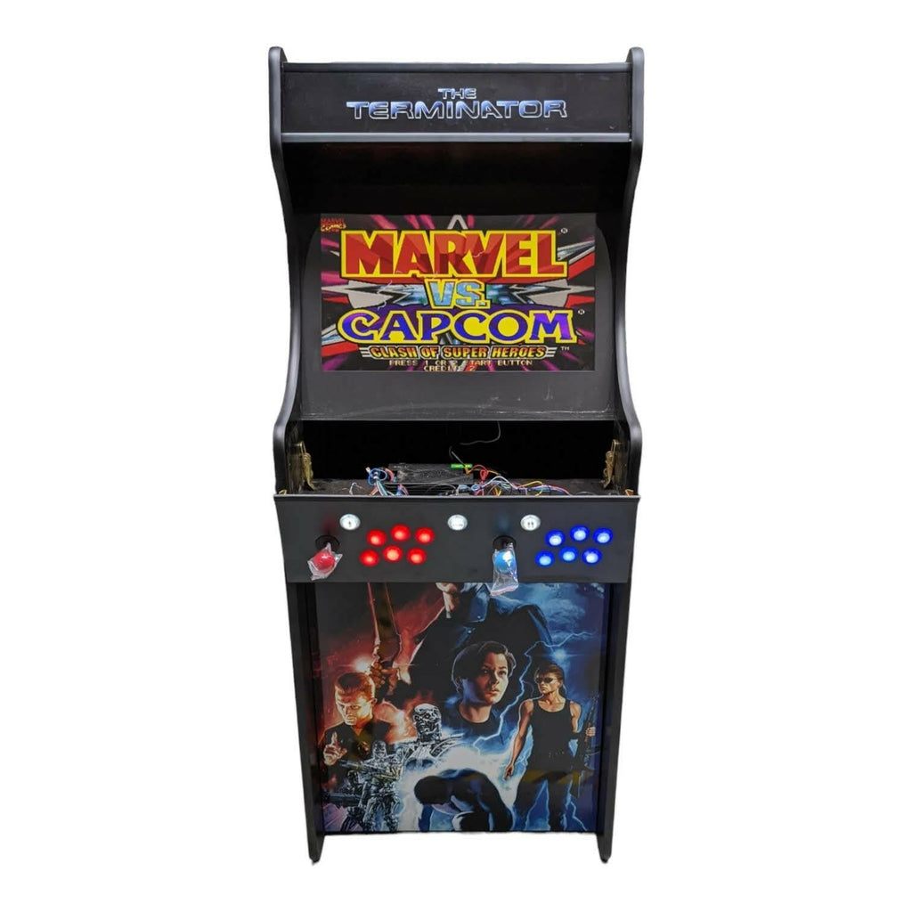 Deluxe 24" Home Arcade Cabinet | Terminator Theme | Up to 10,000 Games