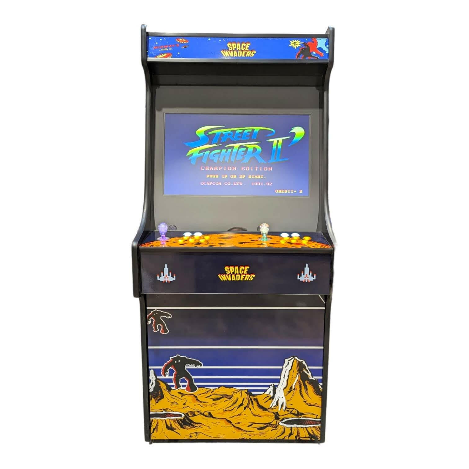 Deluxe 27" Arcade Machine | Space Invaders Theme | Up to 10,000 Games