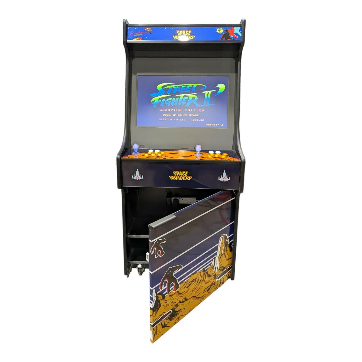 Deluxe 27" Arcade Machine | Space Invaders Theme | Up to 10,000 Games