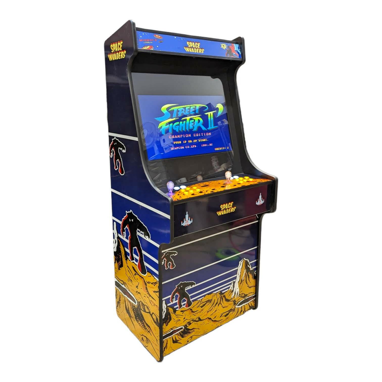 Deluxe 27" Arcade Machine | Space Invaders Theme | Up to 10,000 Games