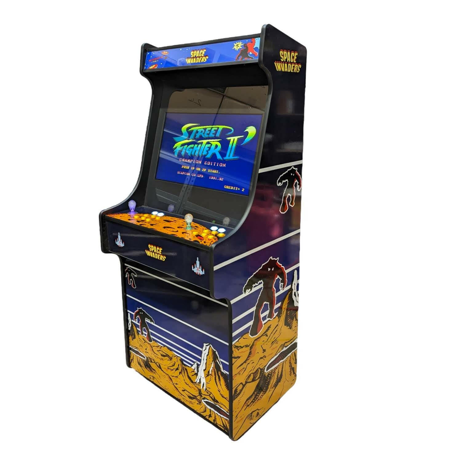 Deluxe 27" Arcade Machine | Space Invaders Theme | Up to 10,000 Games