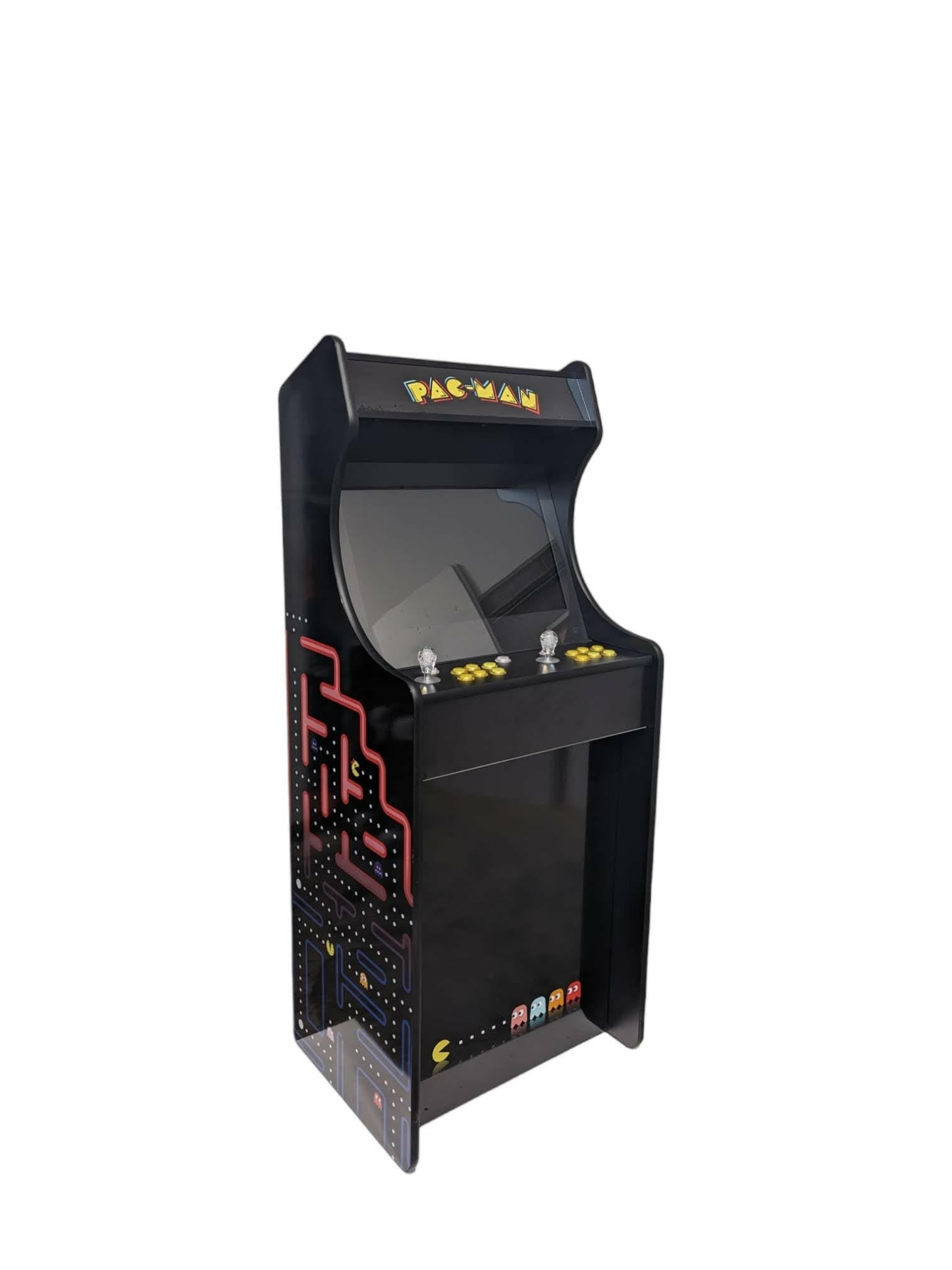 Deluxe 24" Home Arcade Cabinet | Pac-Man Dark Theme | Up to 10,000 Games
