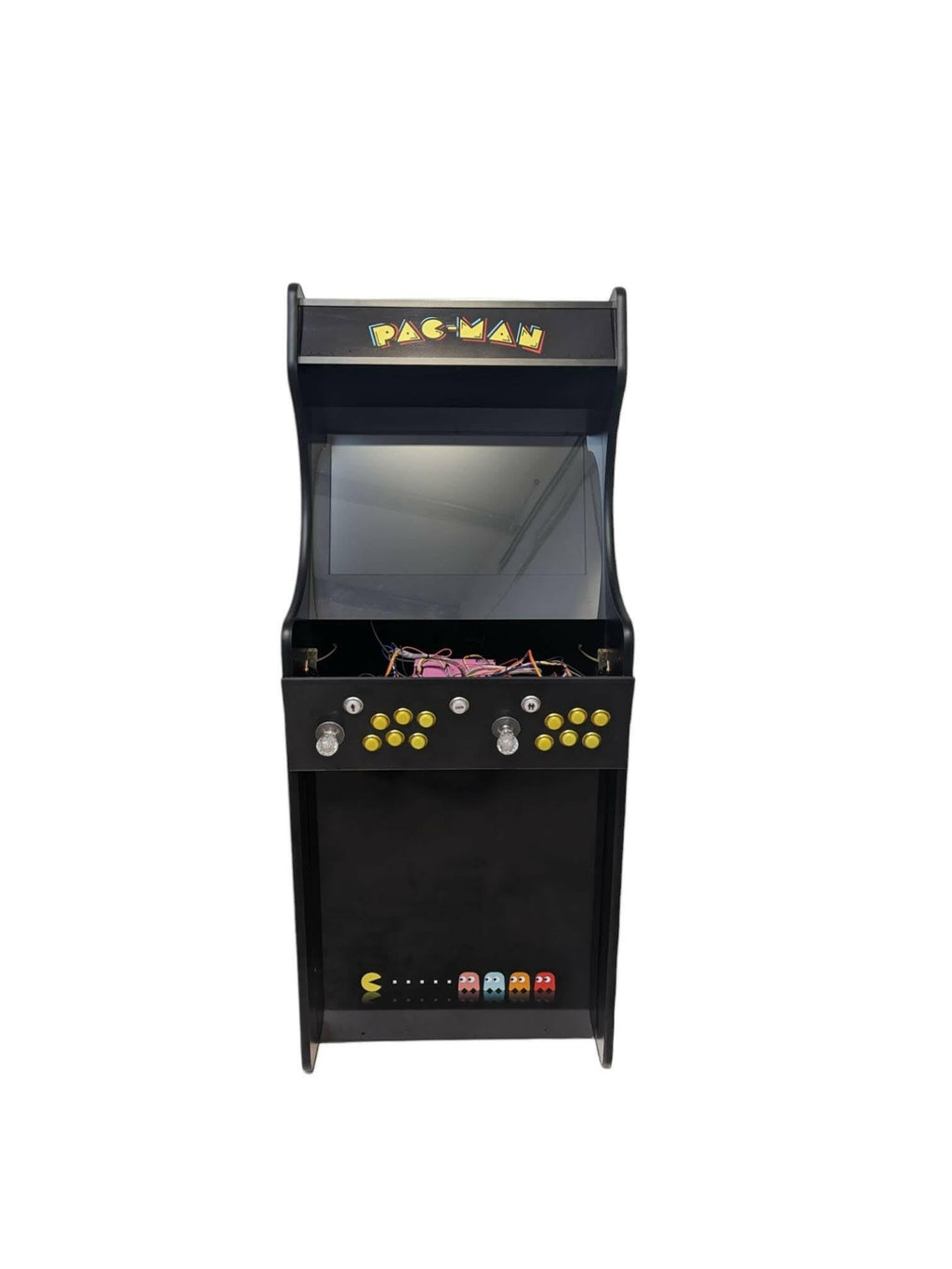 Deluxe 24" Home Arcade Cabinet | Pac-Man Dark Theme | Up to 10,000 Games