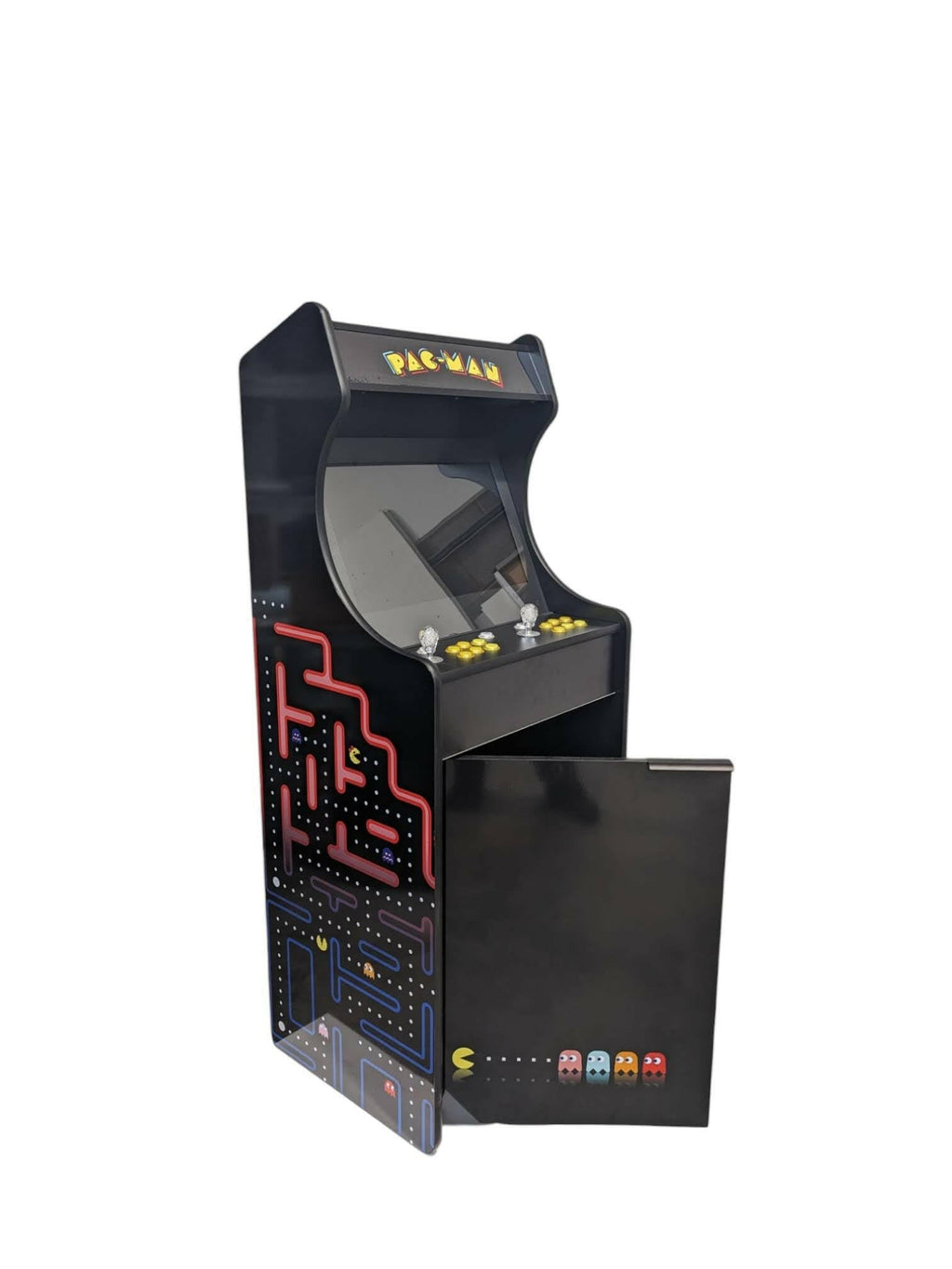 Deluxe 24" Home Arcade Cabinet | Pac-Man Dark Theme | Up to 10,000 Games