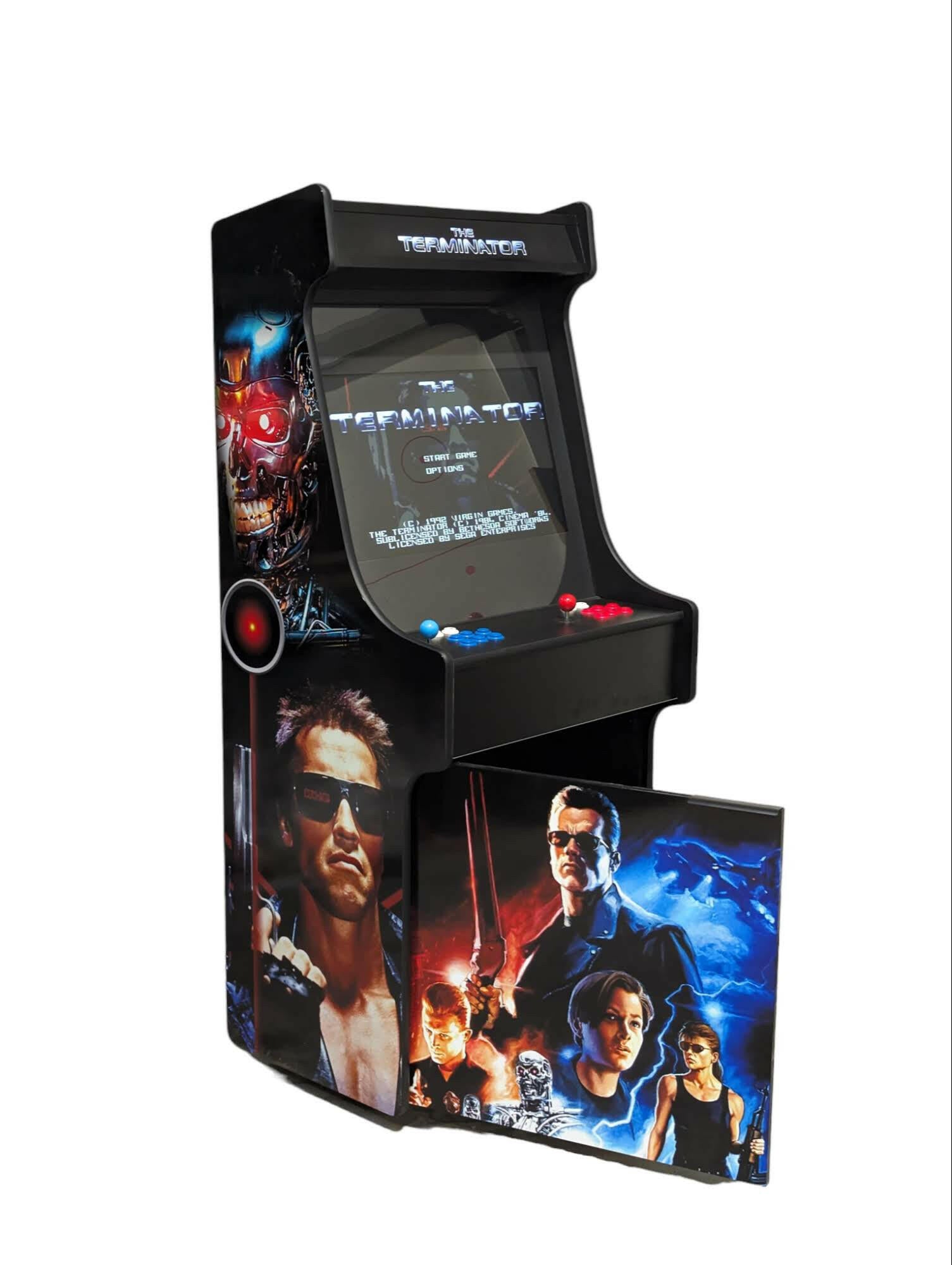 Deluxe 27" Arcade Machine | Terminator Theme | Up to 10,000 Games
