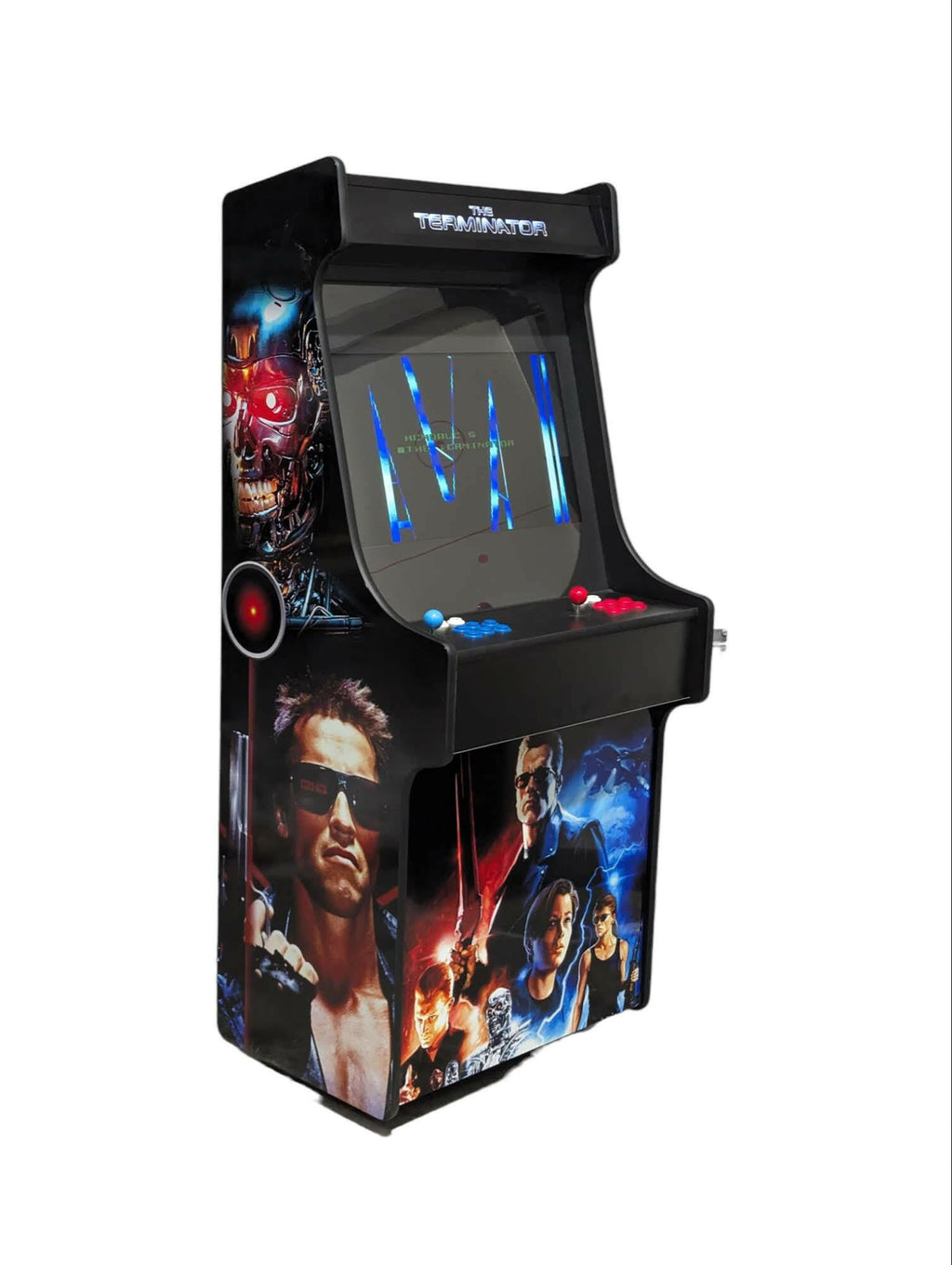 Deluxe 27" Arcade Machine | Terminator Theme | Up to 10,000 Games