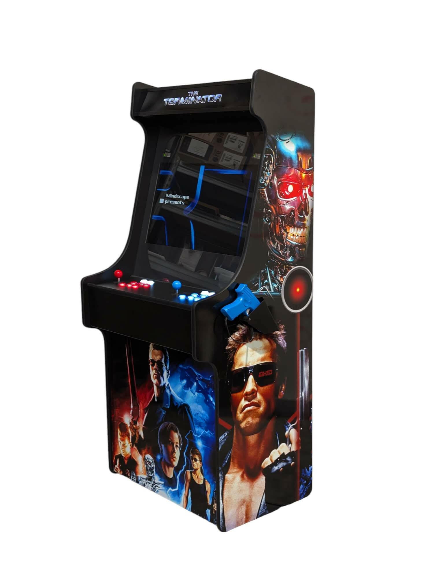 Deluxe 27" Arcade Machine | Terminator Theme | Up to 10,000 Games