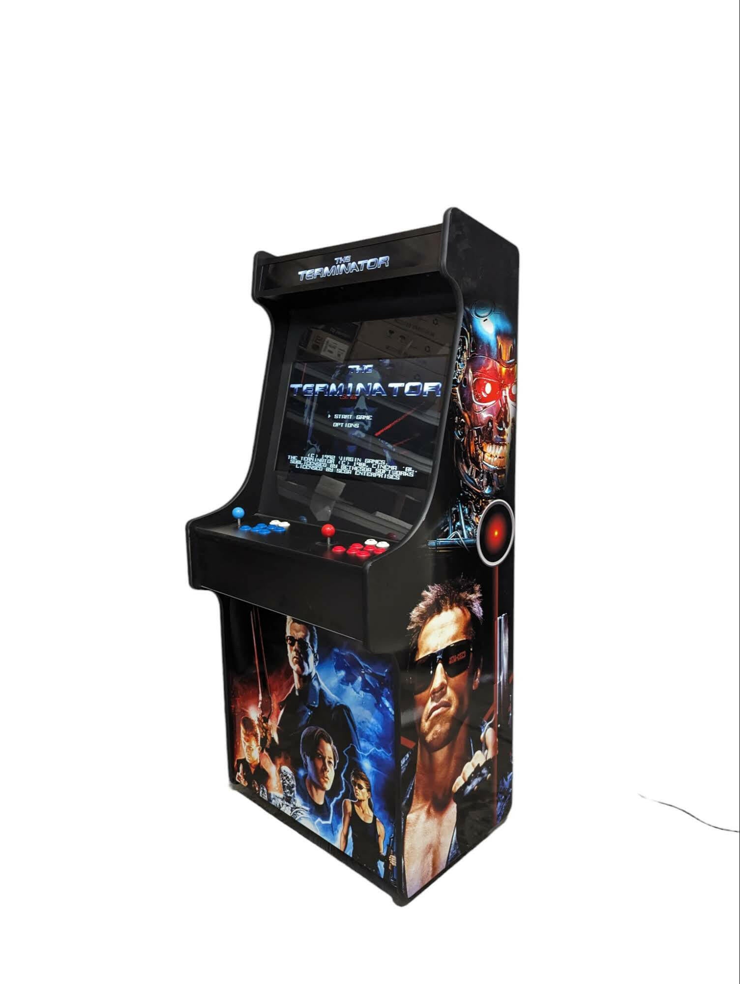 Deluxe 27" Arcade Machine | Terminator Theme | Up to 10,000 Games