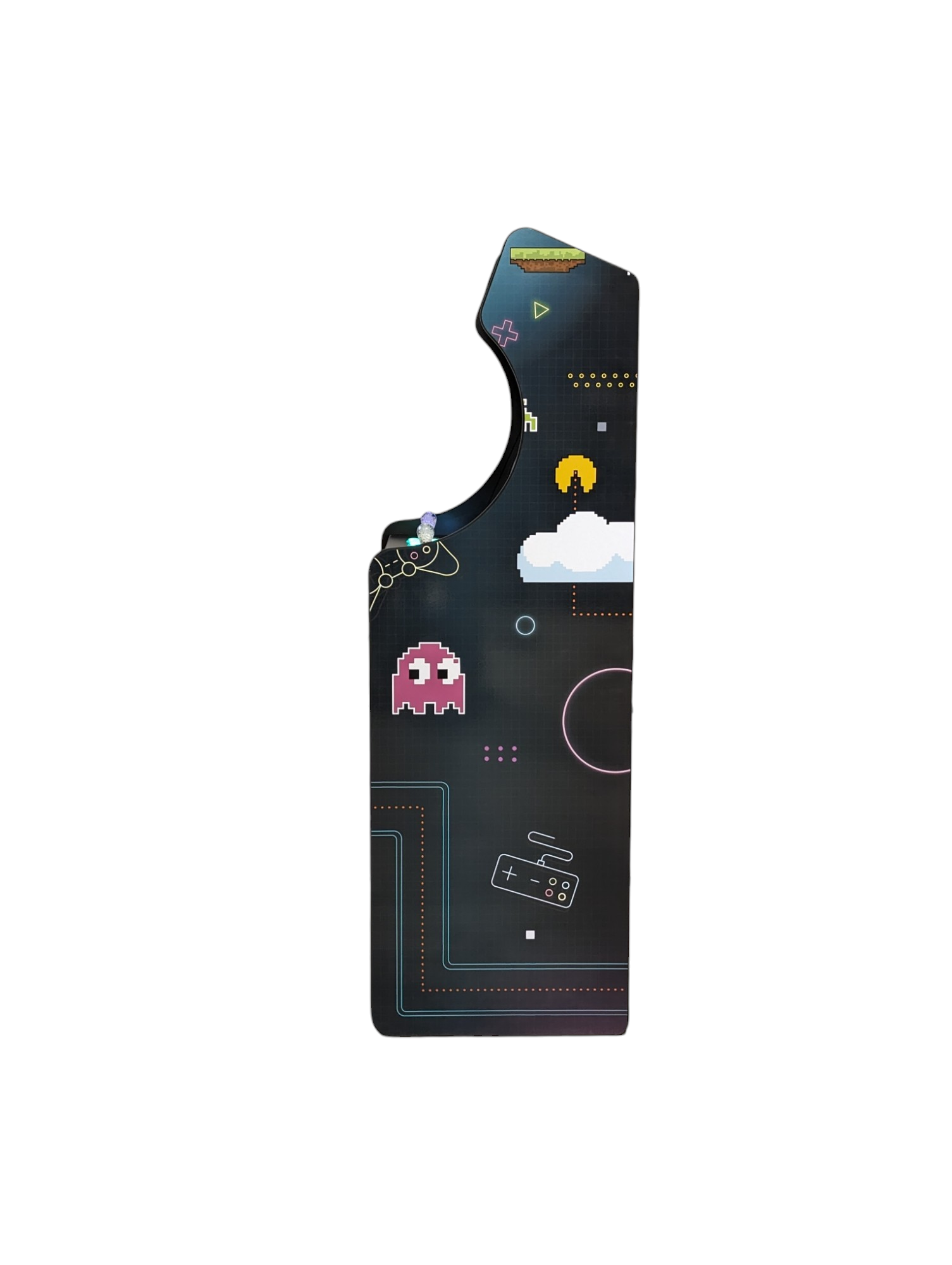 Deluxe 24" Home Arcade Cabinet | Pixel Perfect Theme | Up to 10,000 Games