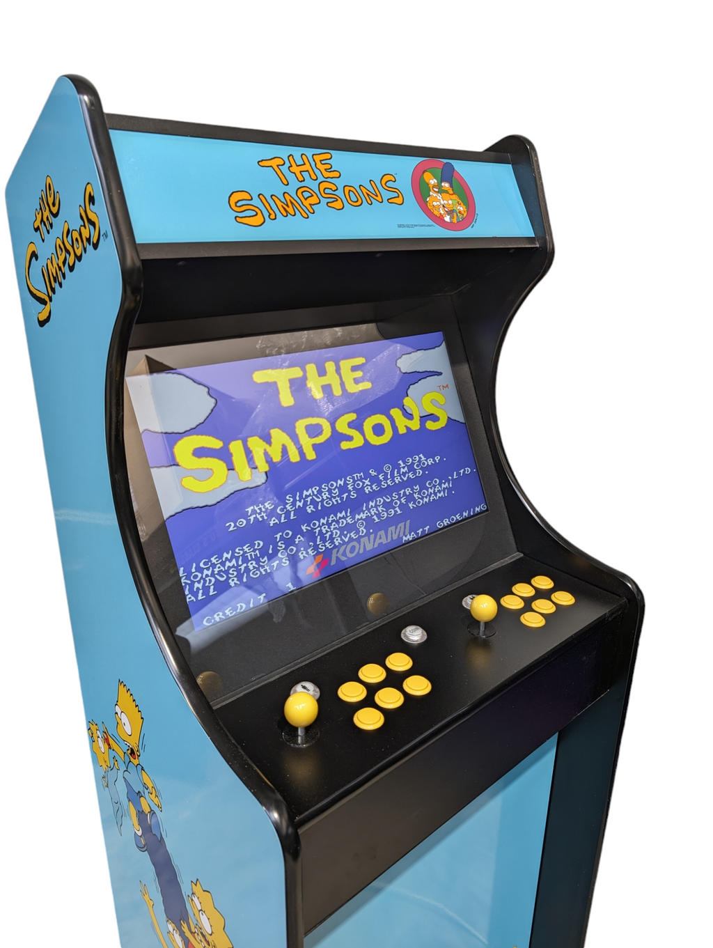 Deluxe 24" Home Arcade Cabinet | Simpsons Theme | Up to 10,000 Games
