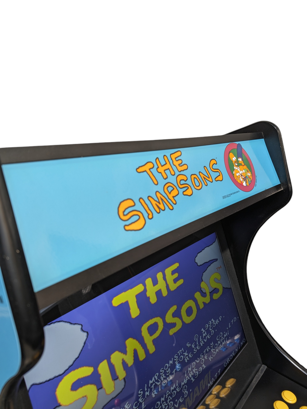 Deluxe 24" Home Arcade Cabinet | Simpsons Theme | Up to 10,000 Games