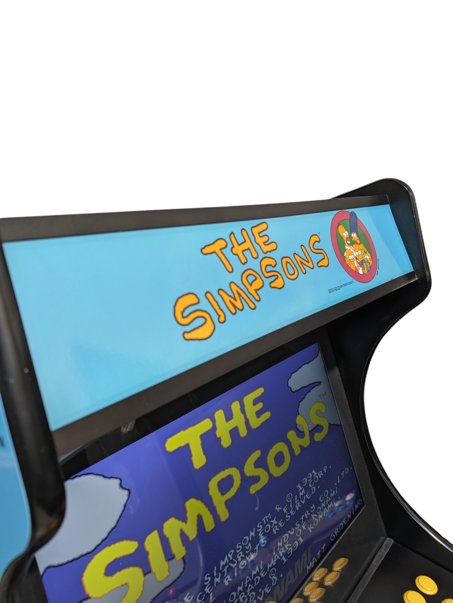 Deluxe 24" Home Arcade Cabinet | Simpsons Theme | Up to 10,000 Games
