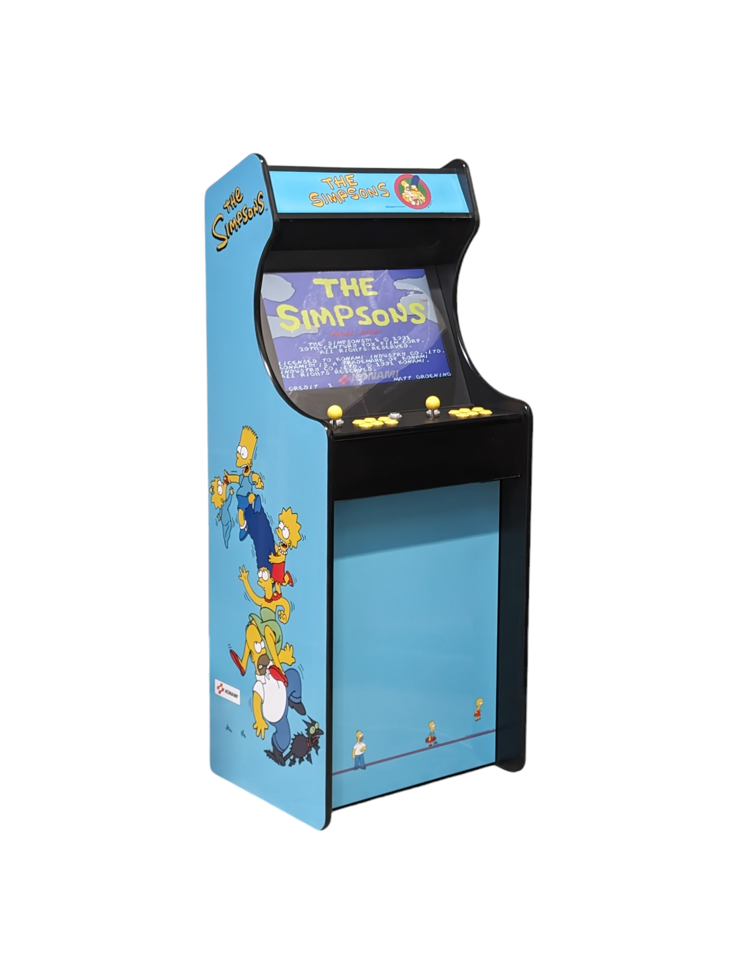 Deluxe 24" Home Arcade Cabinet | Simpsons Theme | Up to 10,000 Games