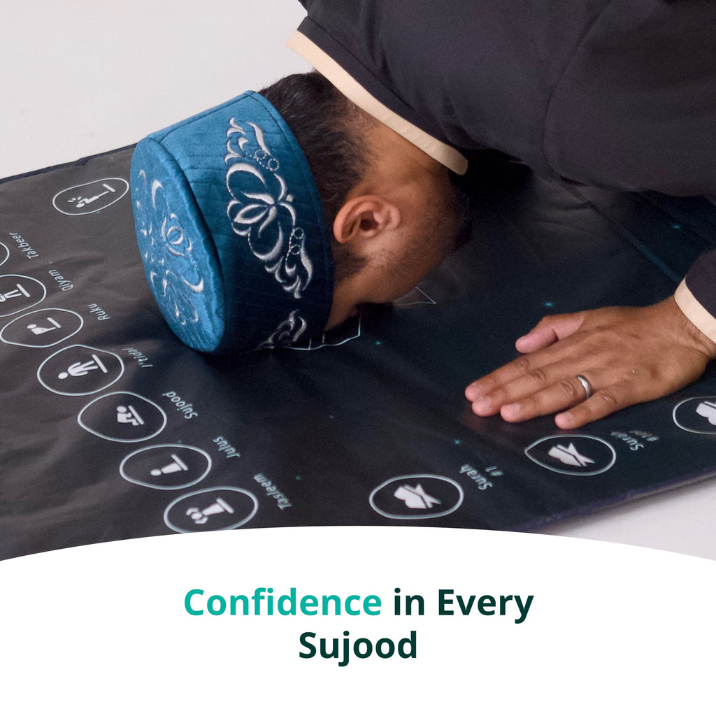 Smart Interactive Adult Prayer Mat | Wireless | 10 Languages | Ramadan & Eid Gift
